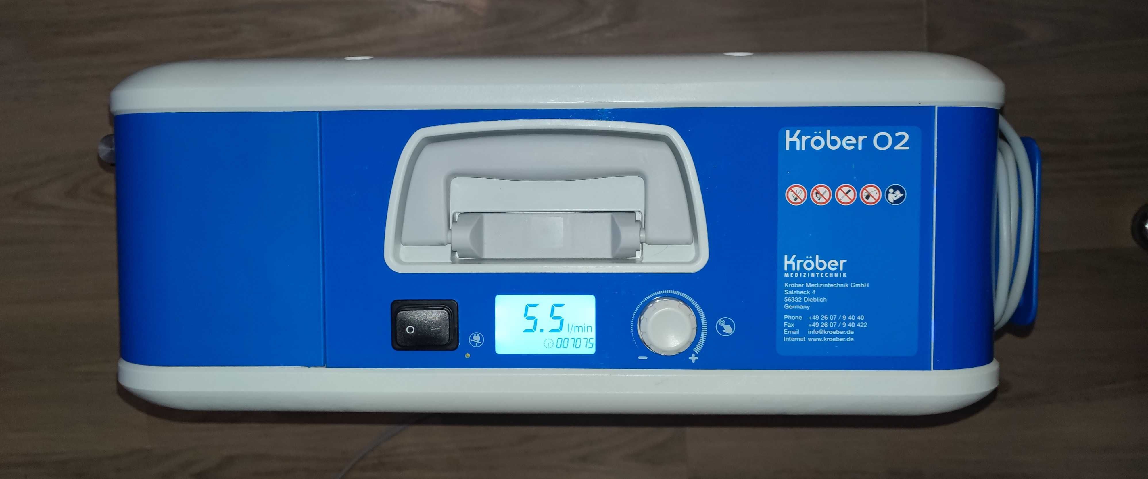 Немски кислороден концентратор Krober O2 – 4 години гаранция, като нов