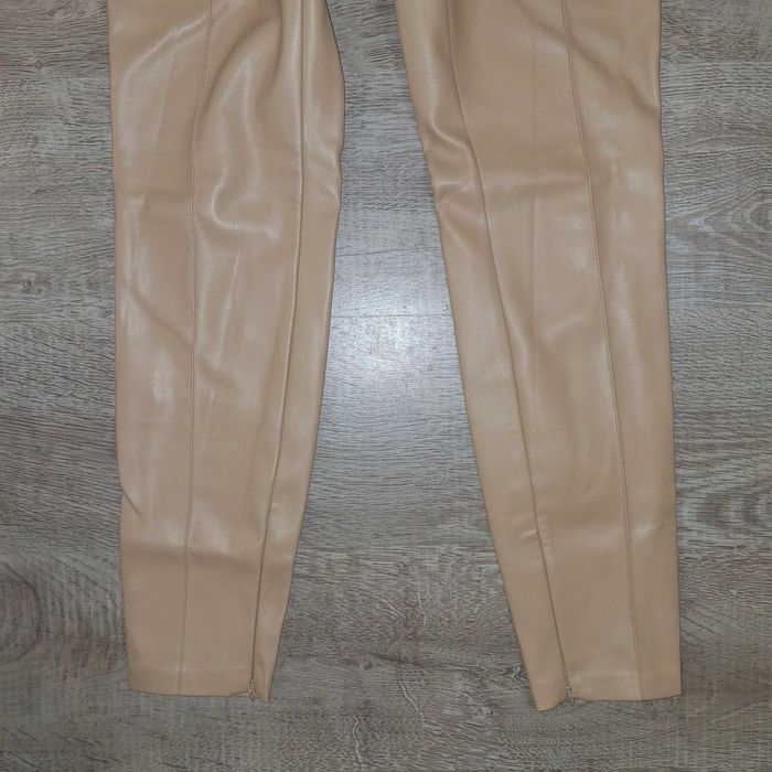 Zara nude кожен панталон!