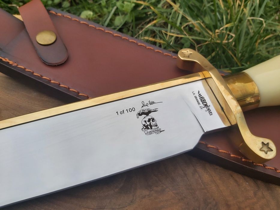 Нож Bowie "Expendables"/"Непобедимите" с кожена кания