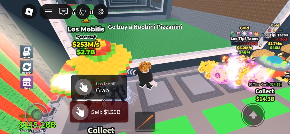 Los Mobilis 243m/s(steal a brainrot)