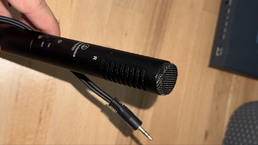 Microfon stereo Audio-Tehnica ATR6250