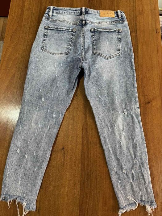 Снимка-1,дамски дънки, .Снимка - 2, размер  М, талия-80(40),дължина-85