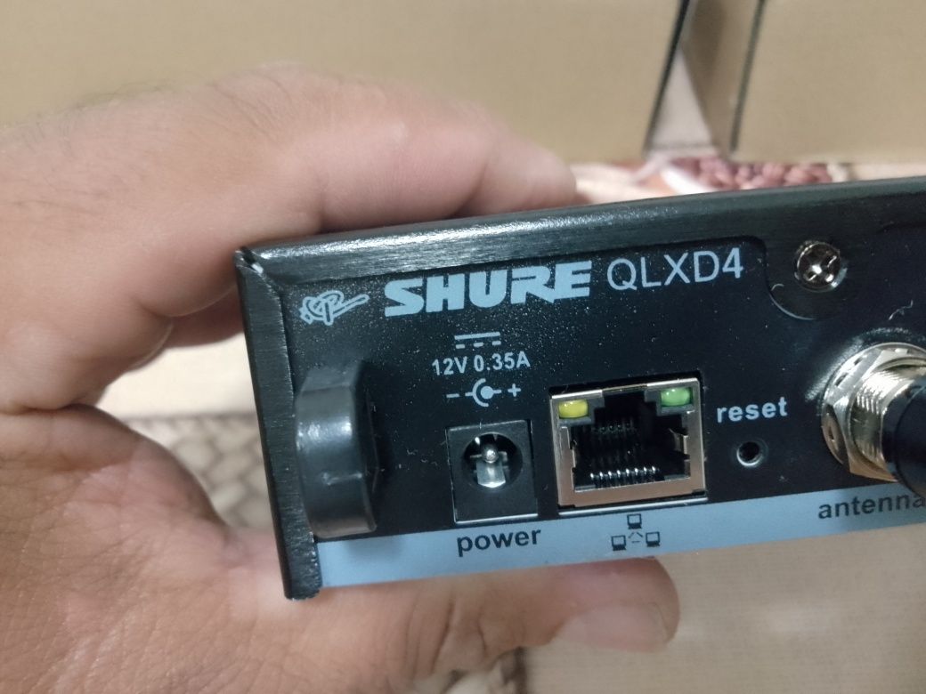 Sistem wireless shure QLxd 4 impecabil nou