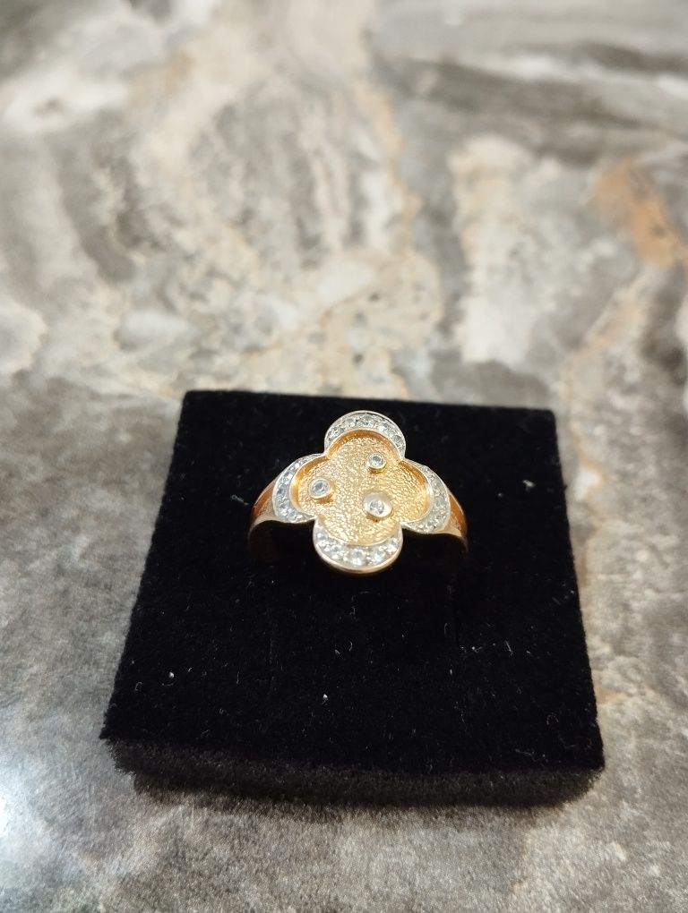 Золотое кольцо, Россия , проба 585 , Van Cleef