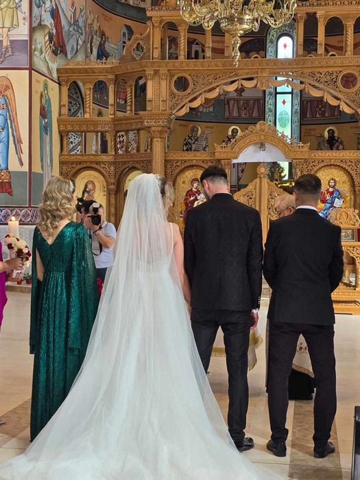 Rochie lunga de seara/nașa