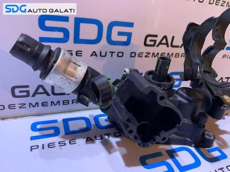 Corp Carcasa Termostat cu Senzor Temperatura Apa Mercedes Benz Clasa GLA X156 1.5 DCI 2013 - Prezent Cod 110609813R [S0146]