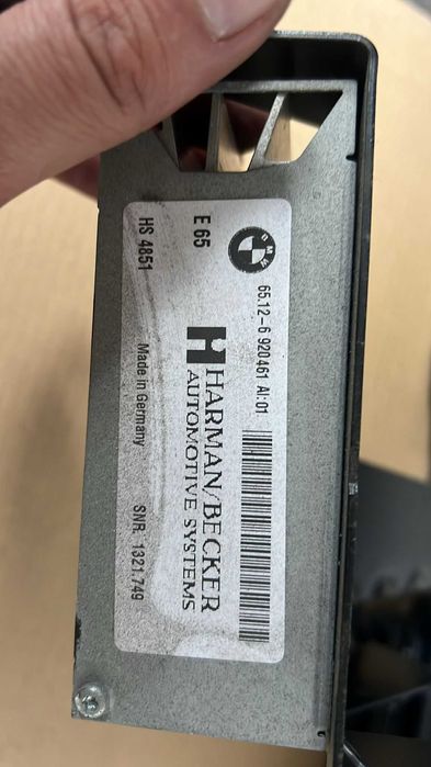 Sistem audi HiFi hi-fi BMW seria 5 E60 nfl