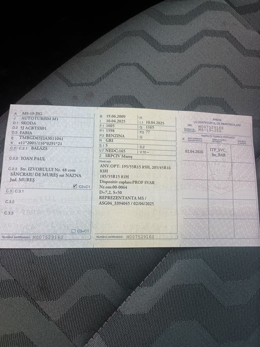 Skoda fabia 1.6,2009