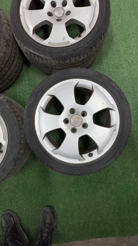 5х112 17 Оригинални джанти с гуми за Ауди 5x112 17 Audi
