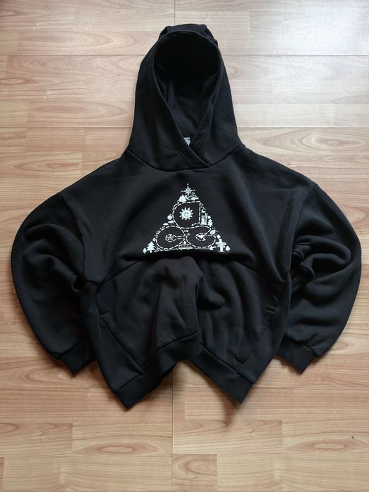 Hanorac hoodie jumper gorpcore sweater vintage Nike ACG black