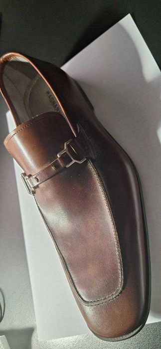 Мужские кожаные лоферы Magnanni, новые, из США, дешево!