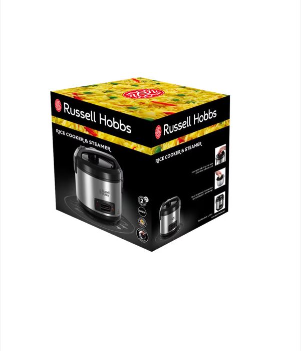 Aparat de gatit orez sau legume la abur Russell Hobbs, 500w, 1.2 L