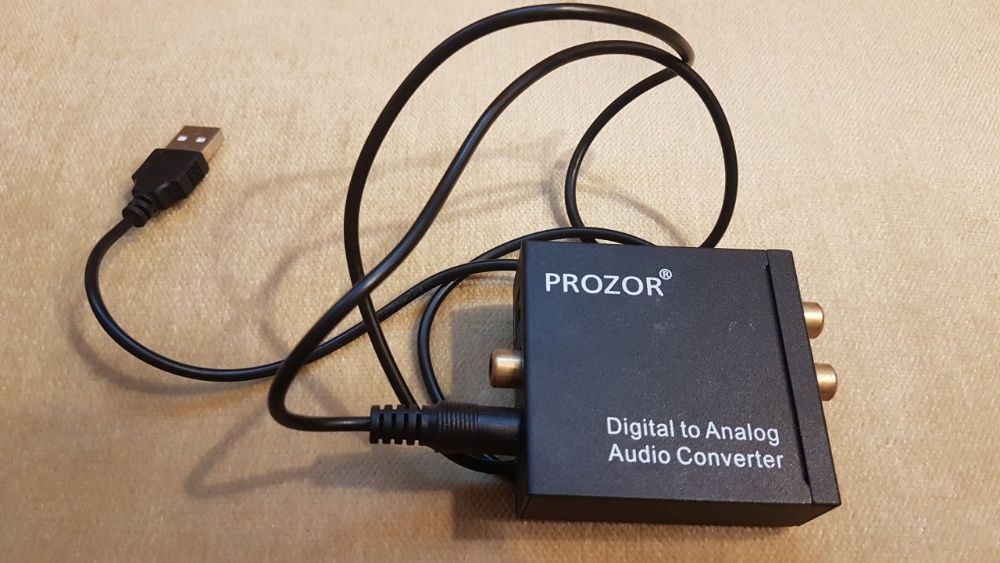 Convertor sunet digital la analogic SPDIF la RCA pentru PS4, xbox