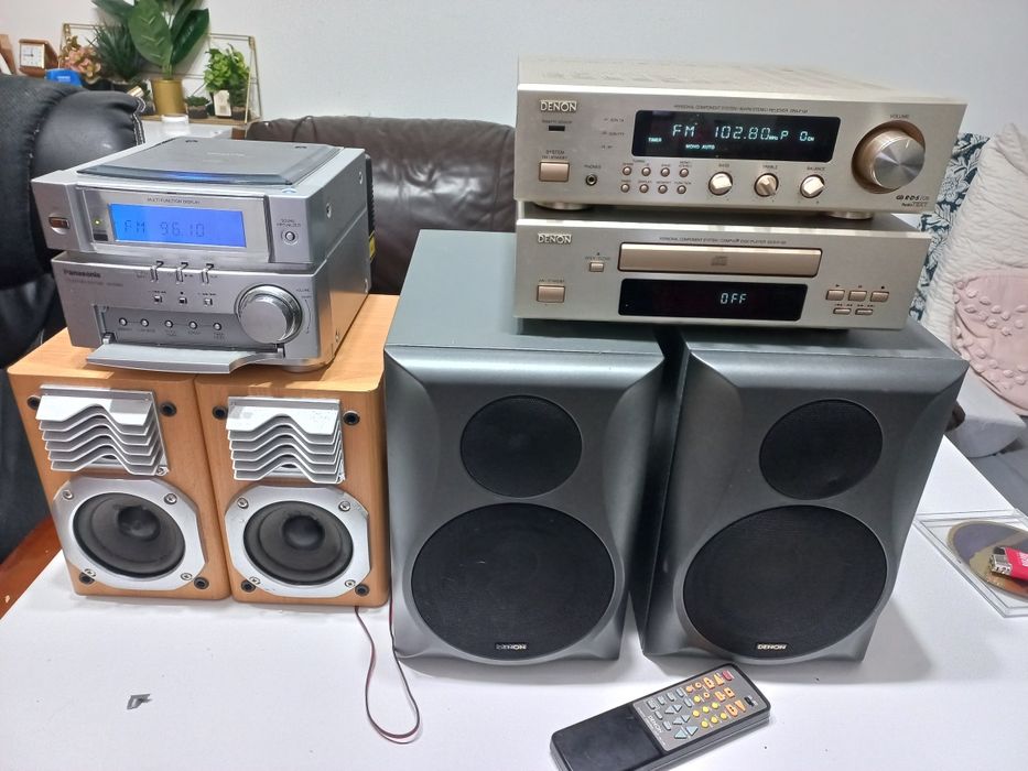 Sistem audio denon si panasonic