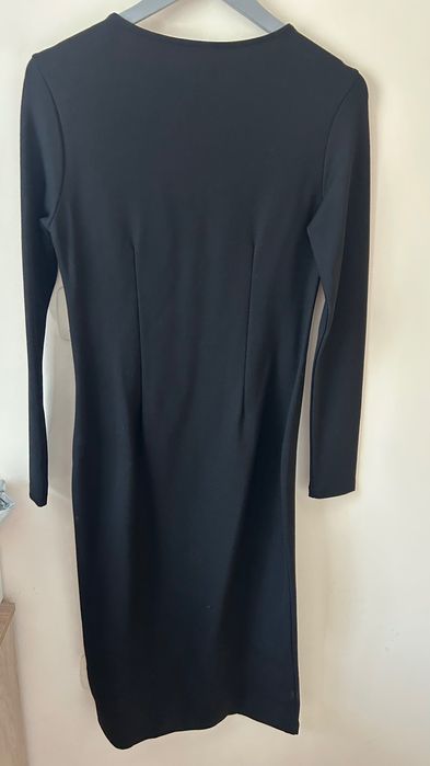 Черна дълга рокля M&S, размер М. Чисто нова