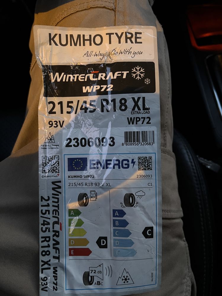 Cauciucuri Kumho 18 inch