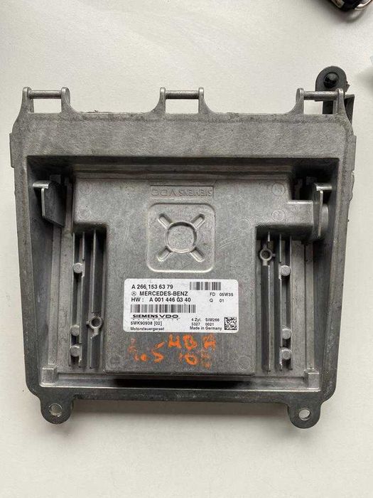 ECU Mercedes W169 A2661536379, 5WK9093802