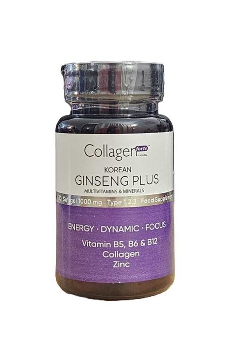 Collagen Forte Корейски женшен плюс енергия концентрация имунитет 30т.