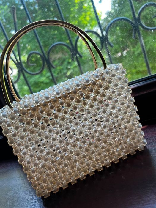 Мунчокдан сумкалар, чидамли бакват ясалган