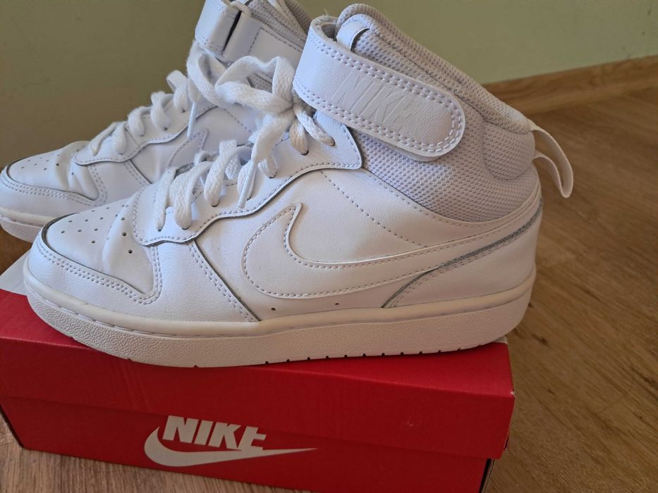 Nike, кожени кецове, размер 37.5