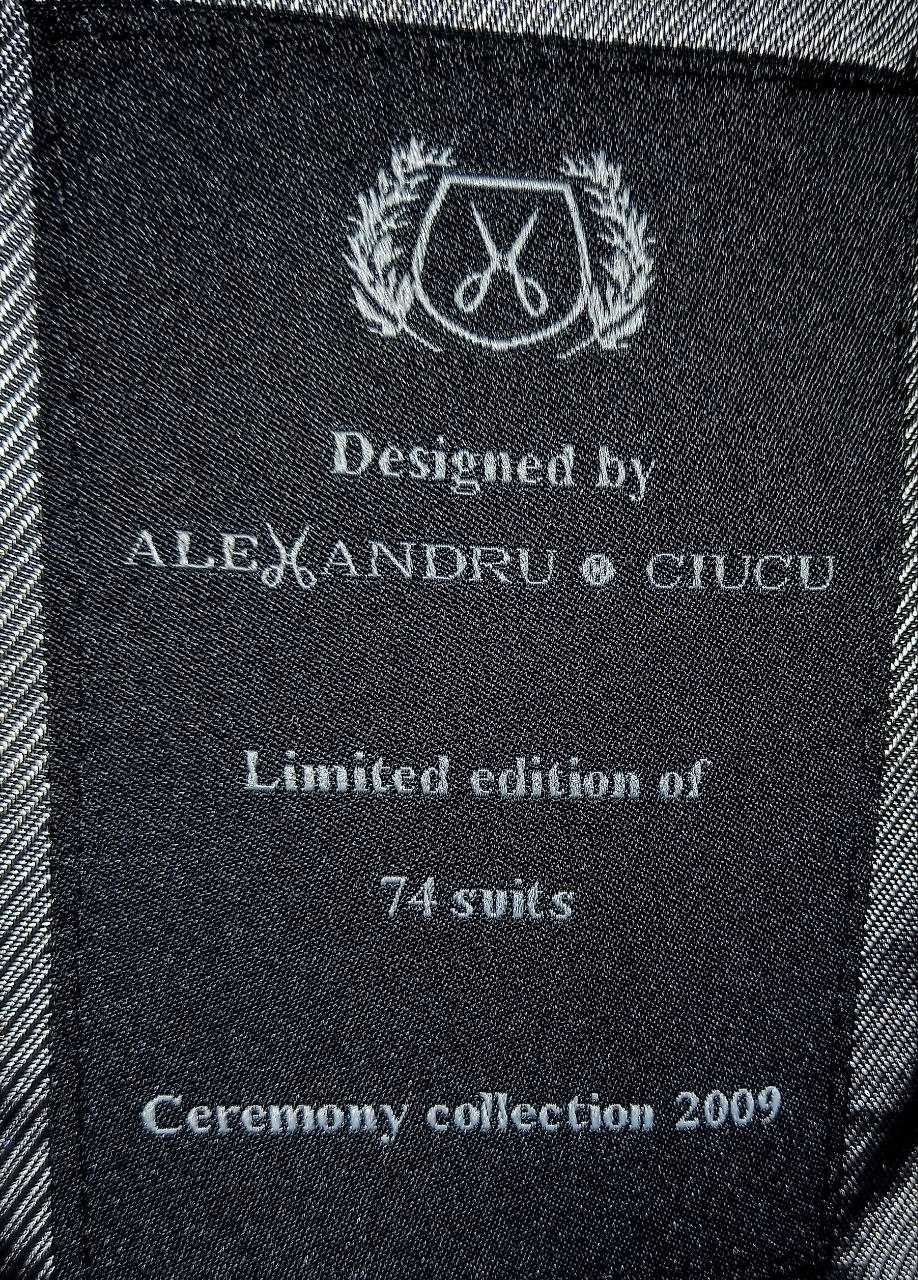 Costum ocazie Alexandru Ciucu tailor made limited edition