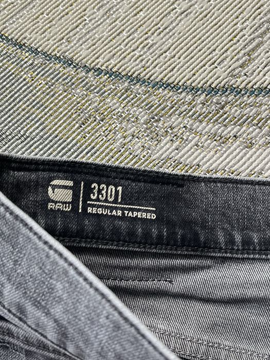 G Star RAW : 3301 Regular Tapered Jeans - 36 размер / Оригинал