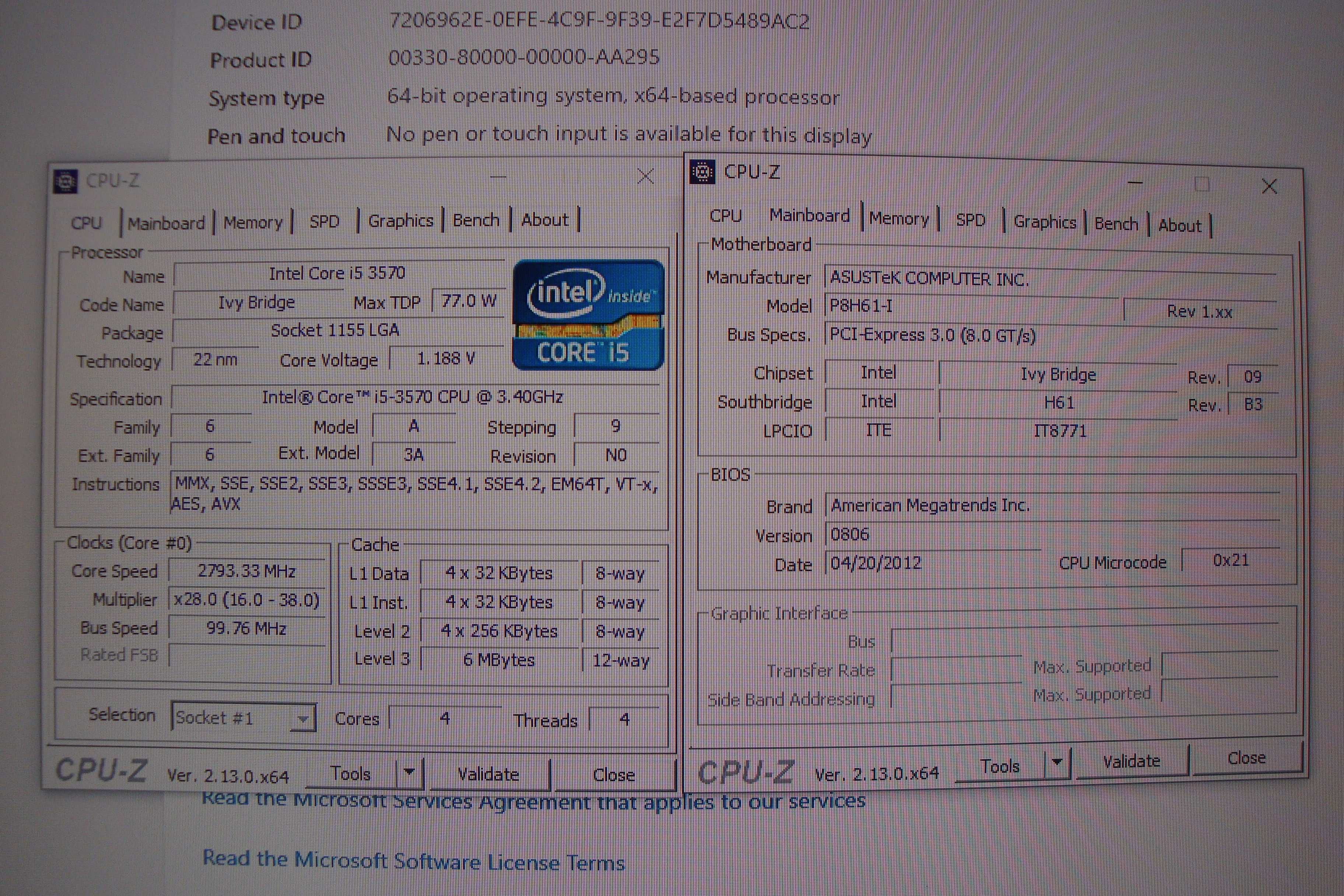 placa de baza asus p8h61-i mini itx socket 1155