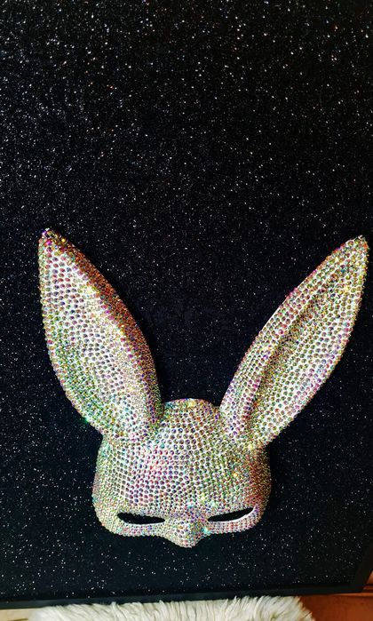 Tablou unicat 3D Deluxe PLAYBOY cu cristale tip Swarovski-75cm