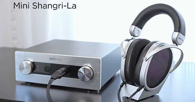 HIFIMAN Shangri-La Mini Sistem Casti Electrostatice + AMP Nou, Cutie