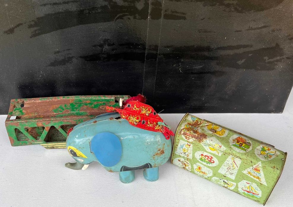 Lot de 3 Jucarii tabla pentru diverse proiecte, incomplete