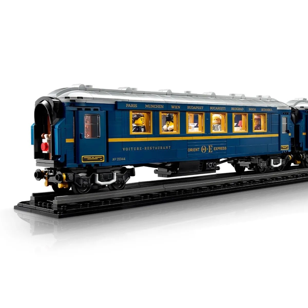 Lego IDEAS 21344 Orient Express Train Ориент Експрес 2540 части 8 фигу