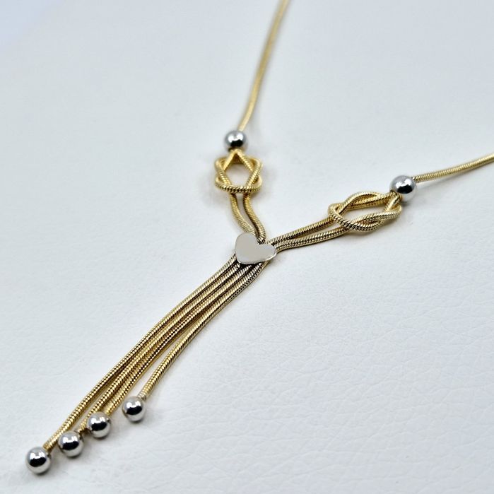 Lant cu pandantiv din aur de 14k, 8.42g | GlobalCash.ro #DR111799