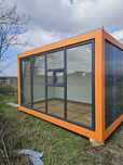 Vand containere modulare tip birou fast-food vitrina