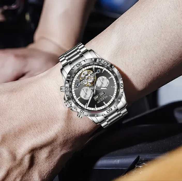 Луксозен, Спортен Мъжки часовник LIGE Elegant* Силует и Стил за 2025г.