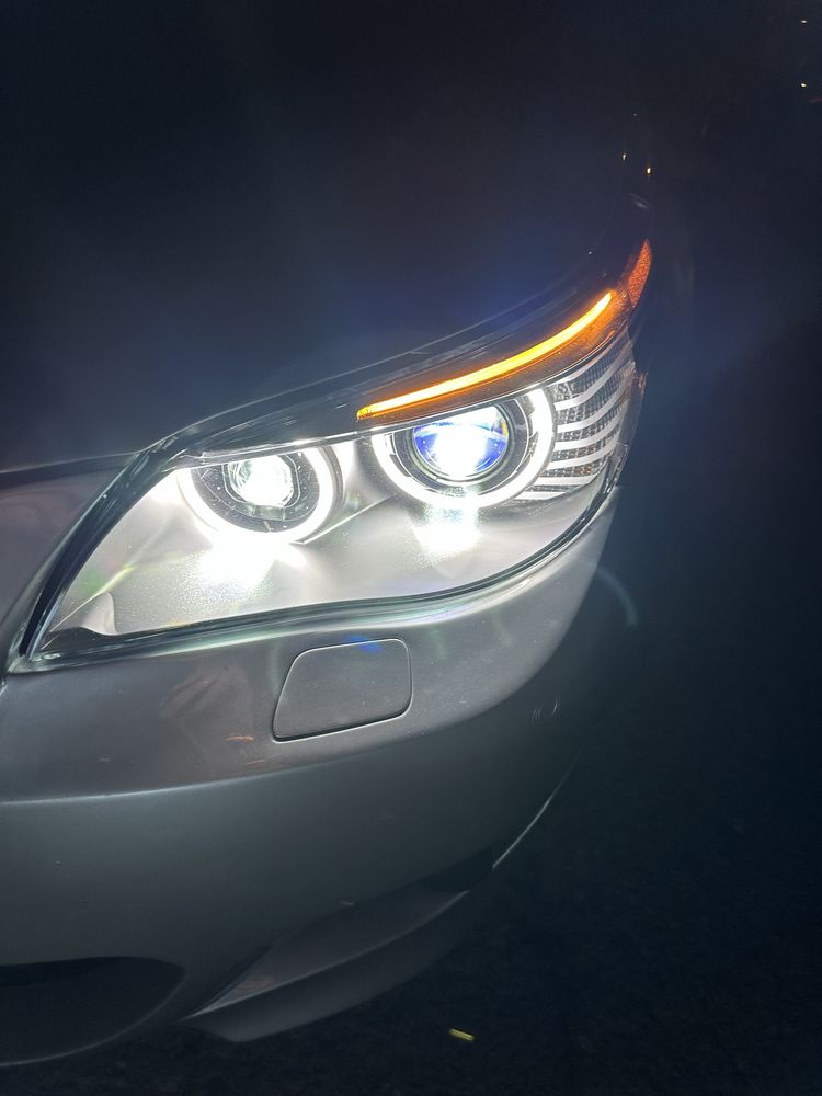 Quad Bi-Led Faruri Custom bmw e60/e61