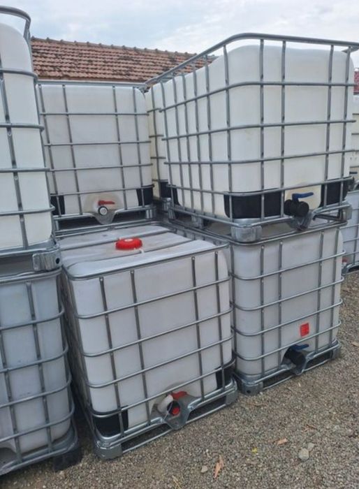Rezervoare 1000 litri(cub, ibc, bazin)/ posibilitate transport