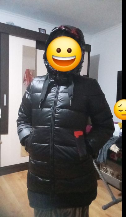 Продам куртку на девочку зима в отличном состоянии