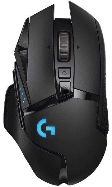 Игровая мышь Logitech G502 Lightspeed черный