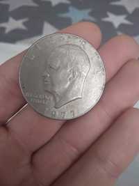Monedă un dolar 1977