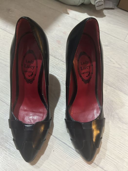 Туфли черные 36,5-37р