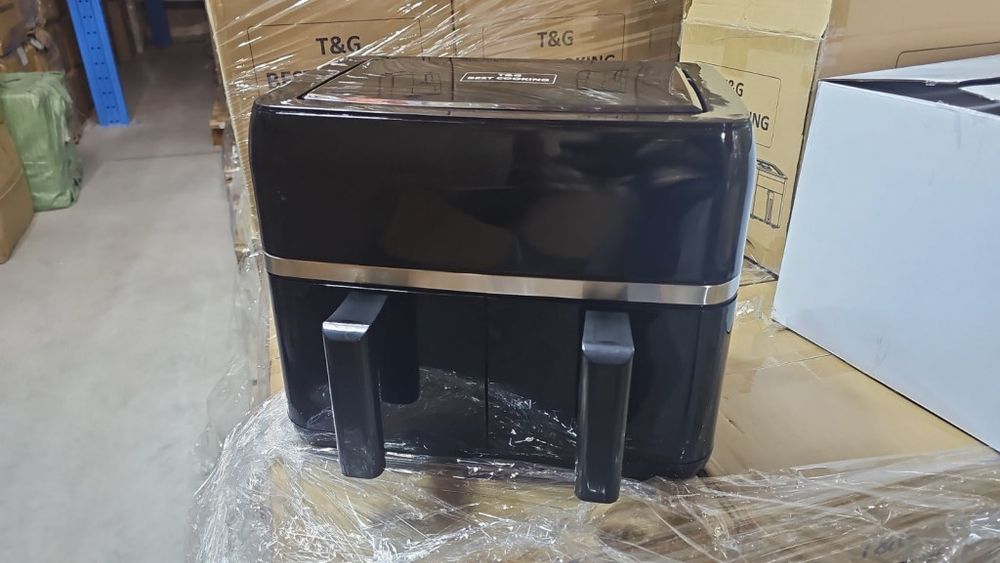 Двоен Air fryer T&G BEST COOKING 32847A0 - отделни LED дисплеи за всяк