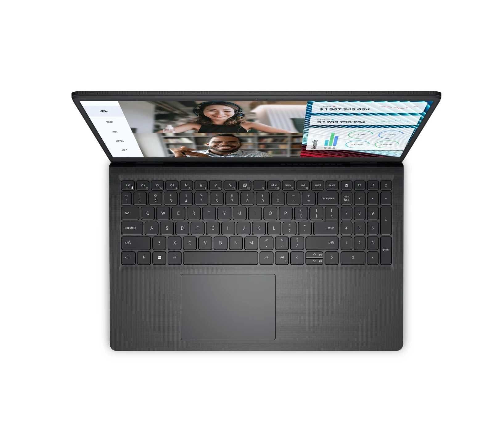 Ноутбук Dell Vostro 3520-E005-BLK I3-1215U 4GB 256GB