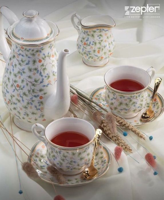 Флора, кофейный сервиз, чайный набор от zepter