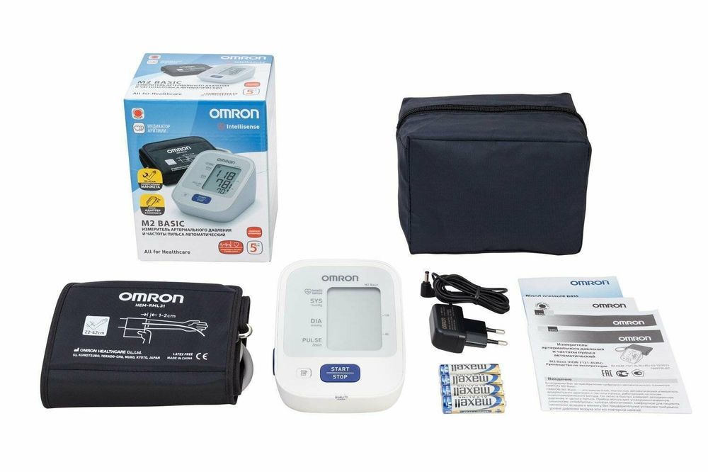 Tонометр компании OMRON M2 Basic, M2+, M3 Comfort, M4 Intelli