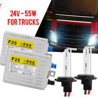 Kit Xenon Camion Digital 24V 55W H1 H3 H7 H8 H9 H11 H16 HB3 HB4 6000K