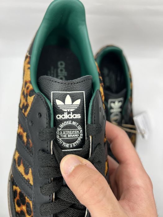 Adidas Samba OG “Black Green Leopard”
