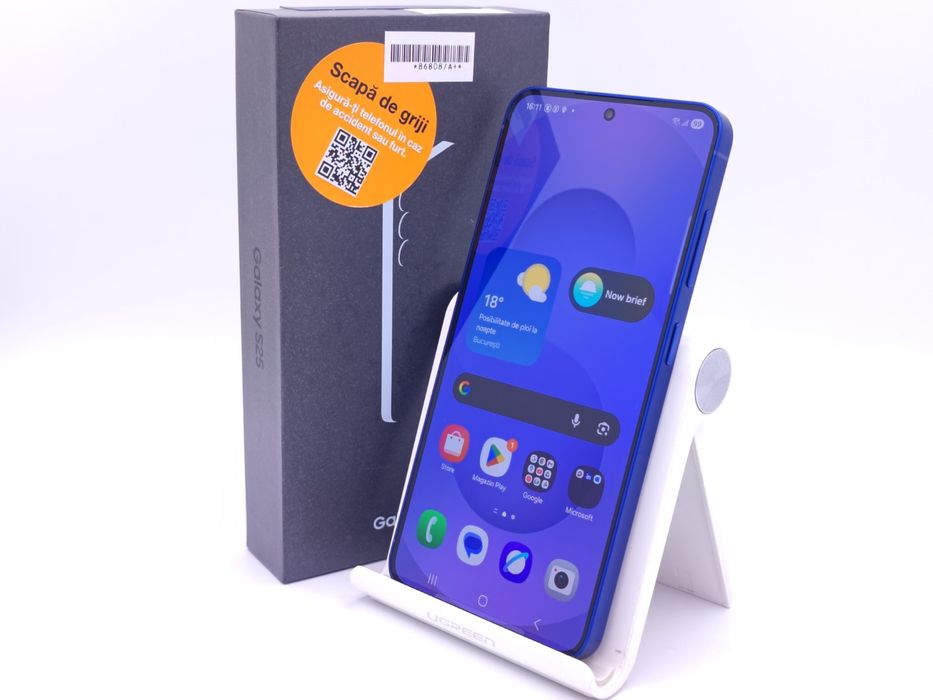 Samsung S25 128GB Navy 12GB Dual SIM cutie, Garantie 24 luni | #D86808