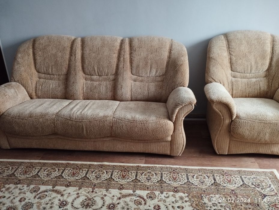 Продам диван и кресло, производства Беларусь.