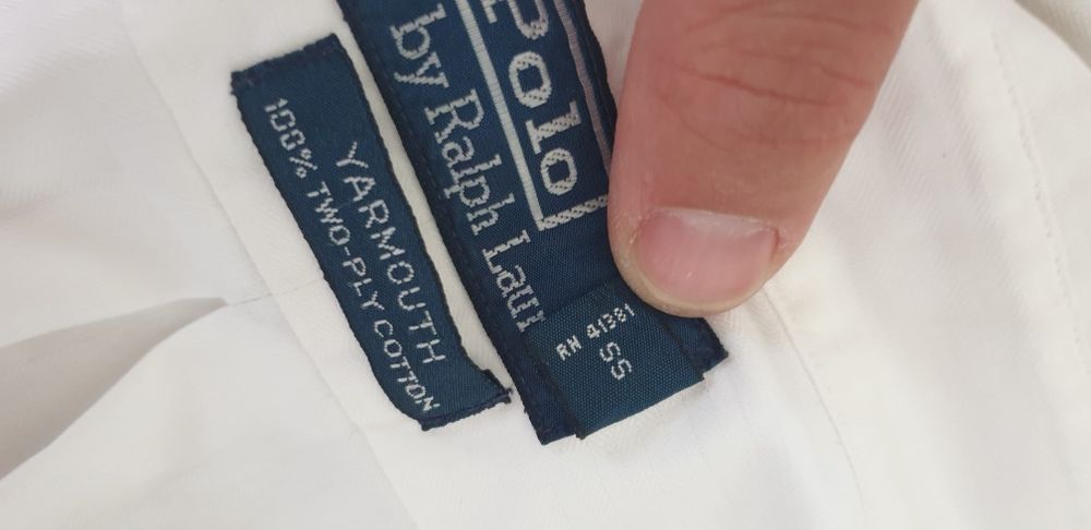 POLO Ralph Lauren Cotton Mens Size 43/ 17 2XL ОРИГИНАЛ! Мъжка Риза!