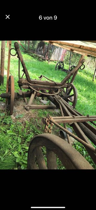 Căruță veche de vânzare